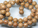 TOKO-BEADS PW306-04N Palm wood bead (strand) 10mm PW306-04N ココナッツビーズ（連） 10mm Asian bead & African bead  Handmade,Lampeork,bead,asia,india,ethnic,parts,accessory,beads とんぼ玉,ビーズ,トンボ玉,アジア,インド,エスニック,手作り,パーツ,アクセサリー