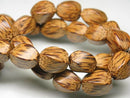 TOKO-BEADS PW306-13N Palm wood bead (strand) 10mm PW306-13N ココナッツビーズ（連） 10mm Asian bead & African bead  Handmade,Lampeork,bead,asia,india,ethnic,parts,accessory,beads とんぼ玉,ビーズ,トンボ玉,アジア,インド,エスニック,手作り,パーツ,アクセサリー