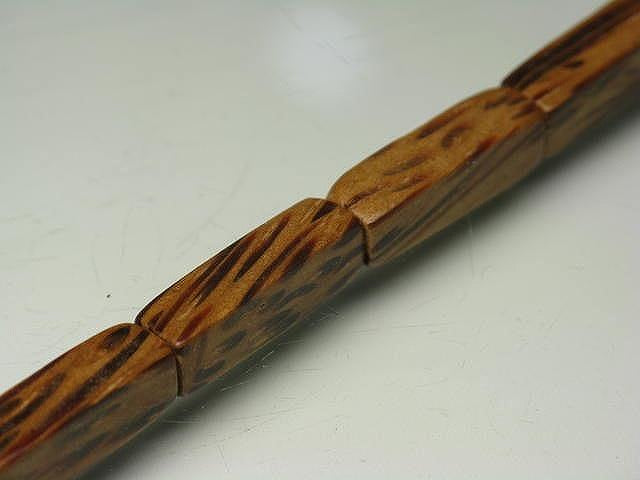 PW306N-20 Palm wood bead (strand) 6mm