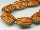 TOKO-BEADS PW306-23N Wooden bead (strand) 15mm PW306-23N ウッドビーズ（連） 15mm Asian bead & African bead  Handmade,Lampeork,bead,asia,india,ethnic,parts,accessory,beads とんぼ玉,ビーズ,トンボ玉,アジア,インド,エスニック,手作り,パーツ,アクセサリー