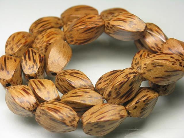 | TOKO-BEADS |PW306N-31 ウッドビーズ（連） 8mmとんぼ玉,ビーズ,トンボ玉,アジア,インド,エスニック,手作り,パーツ,アクセサリー