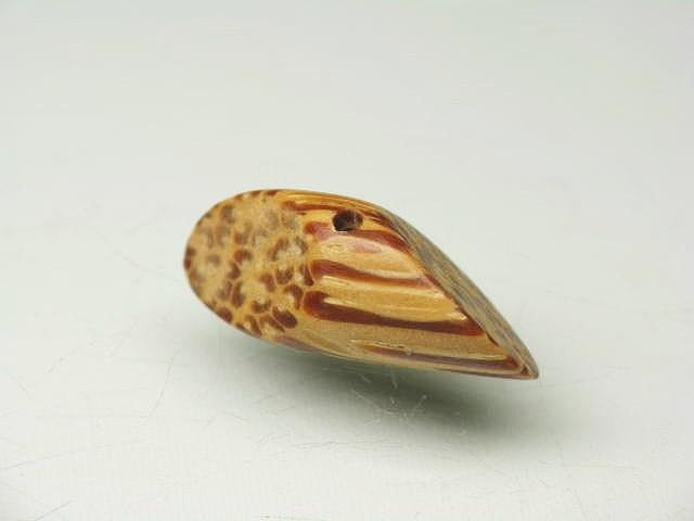 TOKO-BEADS PW306-32S Wooden bead 20mm PW306-32S ウッドビーズ 20mm Asian bead & African bead  Handmade,Lampeork,bead,asia,india,ethnic,parts,accessory,beads とんぼ玉,ビーズ,トンボ玉,アジア,インド,エスニック,手作り,パーツ,アクセサリー