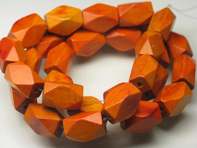 TOKO-BEADS PW307N-14 Wooden bead (strand) 8mm PW307N-14 ウッドビーズ（連） 8mm Asian bead & African bead  Handmade,Lampeork,bead,asia,india,ethnic,parts,accessory,beads とんぼ玉,ビーズ,トンボ玉,アジア,インド,エスニック,手作り,パーツ,アクセサリー