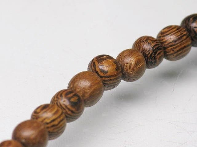 PW308N-02 Wooden bead (strand) 5.5mm