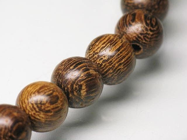 PW308N-05 Wooden bead (strand) 10.5mm