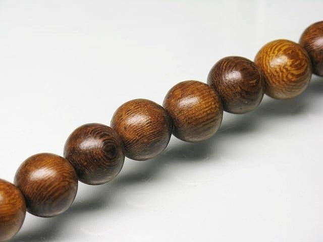 PW308N-06 Wooden beads (strand) 12.5mm