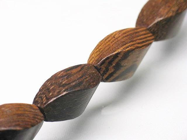 PW308N-15 Wooden bead (strand) 6mm