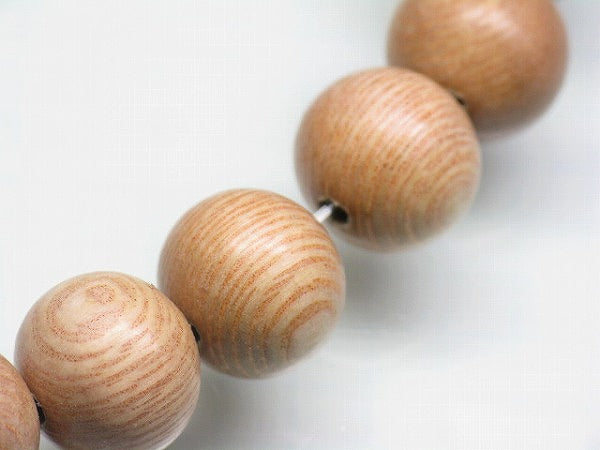 PW309N-07 Wooden bead (strand) 12mm