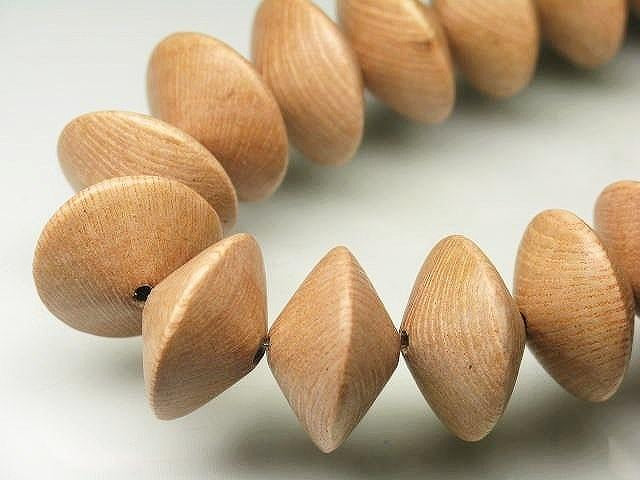 PW309N-15 Wooden beads (strand) 19~20mm