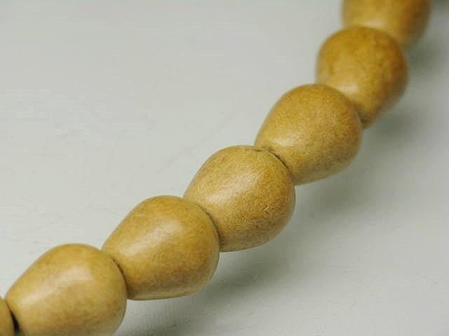 PW310N-03 Wooden beads (strand) 9.5mm