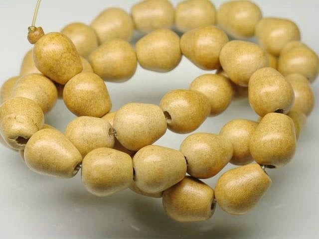 TOKO-BEADS PW310-03N Wooden bead (strand) 9.5mm PW310-03N ウッドビーズ（連） 9.5mm Asian bead & African bead  Handmade,Lampeork,bead,asia,india,ethnic,parts,accessory,beads とんぼ玉,ビーズ,トンボ玉,アジア,インド,エスニック,手作り,パーツ,アクセサリー