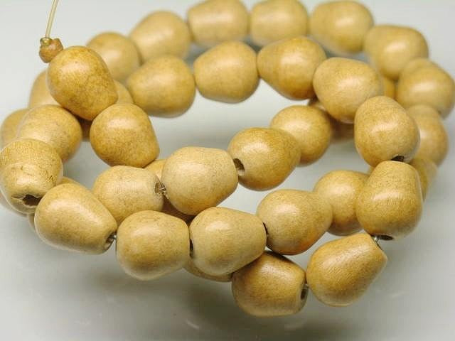 | TOKO-BEADS |PW310N-03 ウッドビーズ（連） 9.5mmとんぼ玉,ビーズ,トンボ玉,アジア,インド,エスニック,手作り,パーツ,アクセサリー