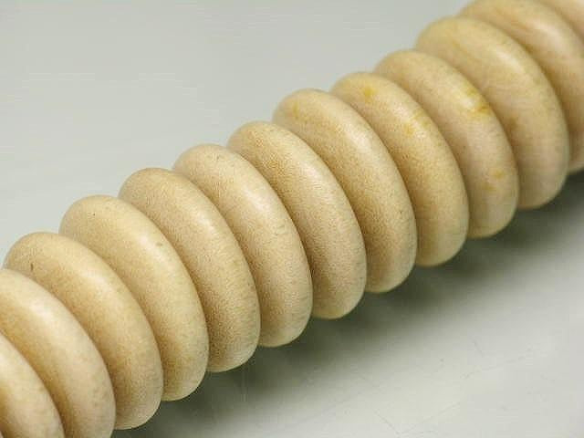 TOKO-BEADS PW310-12N Wooden bead (strand) 15~16.5mm PW310-12N ウッドビーズ（連） 15~16.5mm Asian bead & African bead  Handmade,Lampeork,bead,asia,india,ethnic,parts,accessory,beads とんぼ玉,ビーズ,トンボ玉,アジア,インド,エスニック,手作り,パーツ,アクセサリー