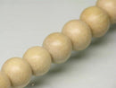 TOKO-BEADS PW310-17N Wooden bead (strand) 10mm PW310-17N ウッドビーズ（連） 10mm Asian bead & African bead  Handmade,Lampeork,bead,asia,india,ethnic,parts,accessory,beads とんぼ玉,ビーズ,トンボ玉,アジア,インド,エスニック,手作り,パーツ,アクセサリー