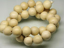 TOKO-BEADS PW310-18N Wooden bead (strand) 12mm PW310-18N ウッドビーズ（連） 12mm Asian bead & African bead  Handmade,Lampeork,bead,asia,india,ethnic,parts,accessory,beads とんぼ玉,ビーズ,トンボ玉,アジア,インド,エスニック,手作り,パーツ,アクセサリー