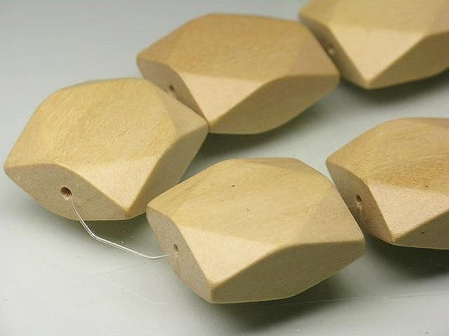 TOKO-BEADS PW310N-27 Wooden bead (strand) 22mm PW310N-27 ウッドビーズ（連） 22mm Asian bead & African bead  Handmade,Lampeork,bead,asia,india,ethnic,parts,accessory,beads とんぼ玉,ビーズ,トンボ玉,アジア,インド,エスニック,手作り,パーツ,アクセサリー