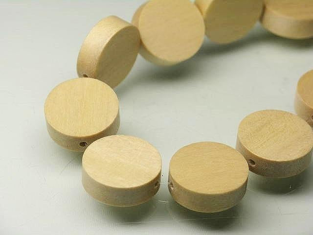 TOKO-BEADS PW310-28N Wooden bead (strand) 15mm PW310-28N ウッドビーズ（連） 15mm Asian bead & African bead  Handmade,Lampeork,bead,asia,india,ethnic,parts,accessory,beads とんぼ玉,ビーズ,トンボ玉,アジア,インド,エスニック,手作り,パーツ,アクセサリー