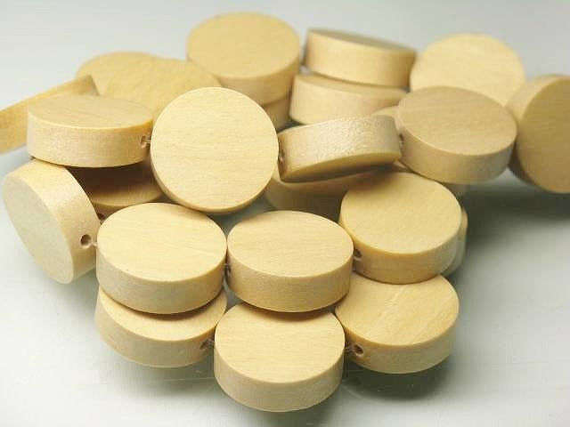 TOKO-BEADS PW310-28N Wooden bead (strand) 15mm PW310-28N ウッドビーズ（連） 15mm Asian bead & African bead  Handmade,Lampeork,bead,asia,india,ethnic,parts,accessory,beads とんぼ玉,ビーズ,トンボ玉,アジア,インド,エスニック,手作り,パーツ,アクセサリー