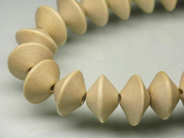 PW310N-30 Wooden beads (strand) 14~15mm