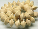 TOKO-BEADS PW310-30N Wooden bead (strand) 14~15mm PW310-30N ウッドビーズ（連） 14~15mm Asian bead & African bead  Handmade,Lampeork,bead,asia,india,ethnic,parts,accessory,beads とんぼ玉,ビーズ,トンボ玉,アジア,インド,エスニック,手作り,パーツ,アクセサリー