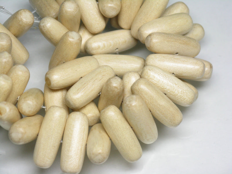 TOKO-BEADS PW310-41N Wooden bead (strand) 20mm PW310-41N ウッドビーズ（連） 20mm Asian bead & African bead  Handmade,Lampeork,bead,asia,india,ethnic,parts,accessory,beads とんぼ玉,ビーズ,トンボ玉,アジア,インド,エスニック,手作り,パーツ,アクセサリー