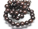 TOKO-BEADS PW311-06N Wooden bead (strand) 10mm PW311-06N ウッドビーズ（連） 10mm Asian bead & African bead  Handmade,Lampeork,bead,asia,india,ethnic,parts,accessory,beads とんぼ玉,ビーズ,トンボ玉,アジア,インド,エスニック,手作り,パーツ,アクセサリー