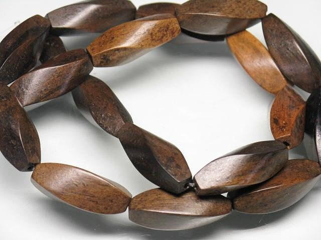 TOKO-BEADS PW311N-11 Wooden bead (strand) 8.5mm PW311N-11 ウッドビーズ（連） 8.5mm Asian bead & African bead  Handmade,Lampeork,bead,asia,india,ethnic,parts,accessory,beads とんぼ玉,ビーズ,トンボ玉,アジア,インド,エスニック,手作り,パーツ,アクセサリー