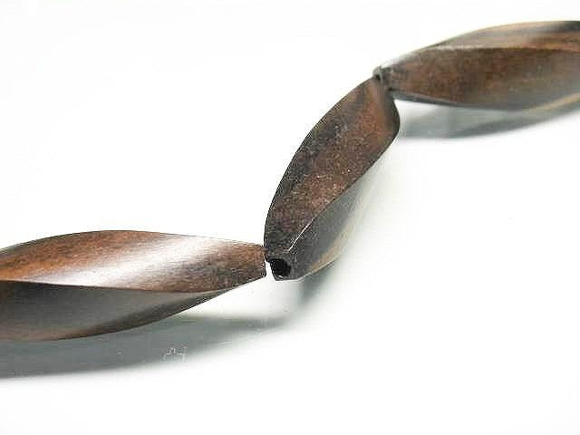 TOKO-BEADS PW311N-13 Wooden bead (strand) 16mm PW311N-13 ウッドビーズ（連） 16mm Asian bead & African bead  Handmade,Lampeork,bead,asia,india,ethnic,parts,accessory,beads とんぼ玉,ビーズ,トンボ玉,アジア,インド,エスニック,手作り,パーツ,アクセサリー