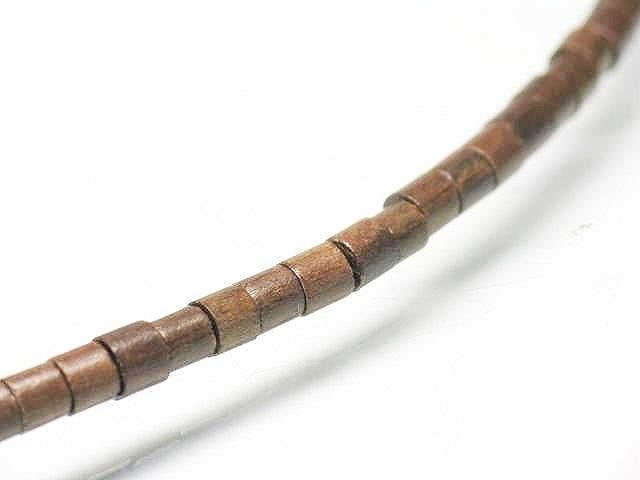 TOKO-BEADS PW311N-15 Wooden bead (strand) 3mm PW311N-15 ウッドビーズ（連） 3mm Asian bead & African bead  Handmade,Lampeork,bead,asia,india,ethnic,parts,accessory,beads とんぼ玉,ビーズ,トンボ玉,アジア,インド,エスニック,手作り,パーツ,アクセサリー