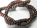 TOKO-BEADS PW311-23N Wooden bead (strand) 7.5mm PW311-23N ウッドビーズ（連） 7.5mm Asian bead & African bead  Handmade,Lampeork,bead,asia,india,ethnic,parts,accessory,beads とんぼ玉,ビーズ,トンボ玉,アジア,インド,エスニック,手作り,パーツ,アクセサリー