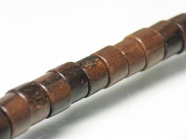 TOKO-BEADS PW311N-24 Wooden bead (strand) 7.5mm PW311N-24 ウッドビーズ（連） 7.5mm Asian bead & African bead  Handmade,Lampeork,bead,asia,india,ethnic,parts,accessory,beads とんぼ玉,ビーズ,トンボ玉,アジア,インド,エスニック,手作り,パーツ,アクセサリー