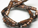 TOKO-BEADS PW311-24N Wooden bead (strand) 7.5mm PW311-24N ウッドビーズ（連） 7.5mm Asian bead & African bead  Handmade,Lampeork,bead,asia,india,ethnic,parts,accessory,beads とんぼ玉,ビーズ,トンボ玉,アジア,インド,エスニック,手作り,パーツ,アクセサリー