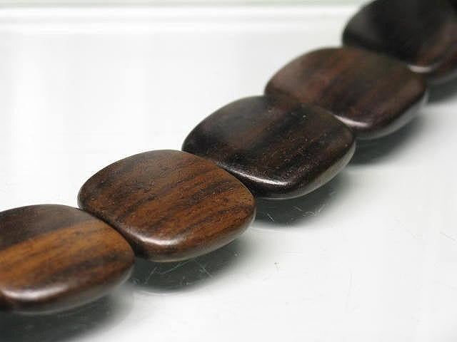 TOKO-BEADS PW311-31N Wooden bead (strand) 20mm PW311-31N ウッドビーズ（連） 20mm Asian bead & African bead  Handmade,Lampeork,bead,asia,india,ethnic,parts,accessory,beads とんぼ玉,ビーズ,トンボ玉,アジア,インド,エスニック,手作り,パーツ,アクセサリー