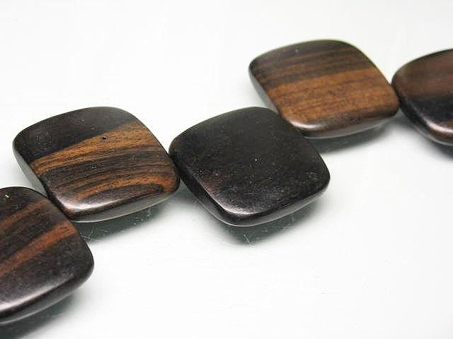 TOKO-BEADS PW311-33N Wooden bead (strand) 25mm PW311-33N ウッドビーズ（連） 25mm Asian bead & African bead  Handmade,Lampeork,bead,asia,india,ethnic,parts,accessory,beads とんぼ玉,ビーズ,トンボ玉,アジア,インド,エスニック,手作り,パーツ,アクセサリー