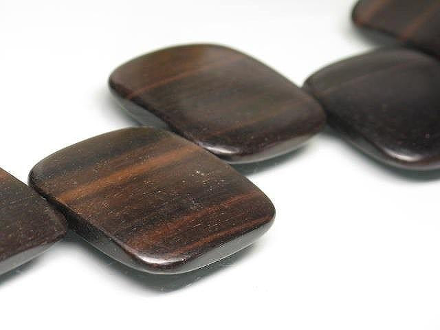 TOKO-BEADS PW311-35N Wooden bead (strand) 35mm PW311-35N ウッドビーズ（連） 35mm Asian bead & African bead  Handmade,Lampeork,bead,asia,india,ethnic,parts,accessory,beads とんぼ玉,ビーズ,トンボ玉,アジア,インド,エスニック,手作り,パーツ,アクセサリー