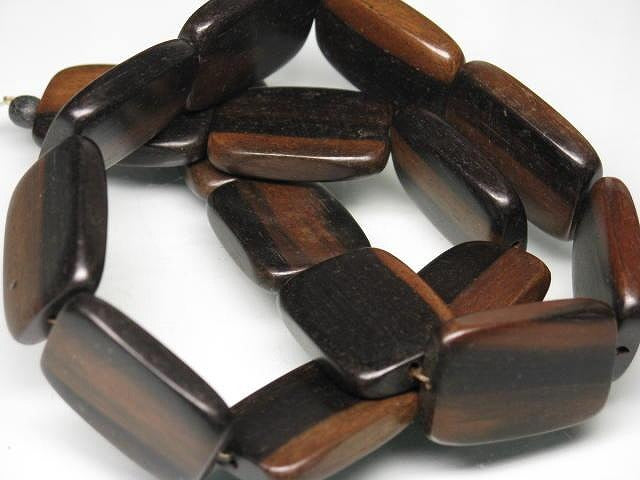 TOKO-BEADS PW311-37N Wooden bead (strand) 18mm PW311-37N ウッドビーズ（連） 18mm Asian bead & African bead  Handmade,Lampeork,bead,asia,india,ethnic,parts,accessory,beads とんぼ玉,ビーズ,トンボ玉,アジア,インド,エスニック,手作り,パーツ,アクセサリー