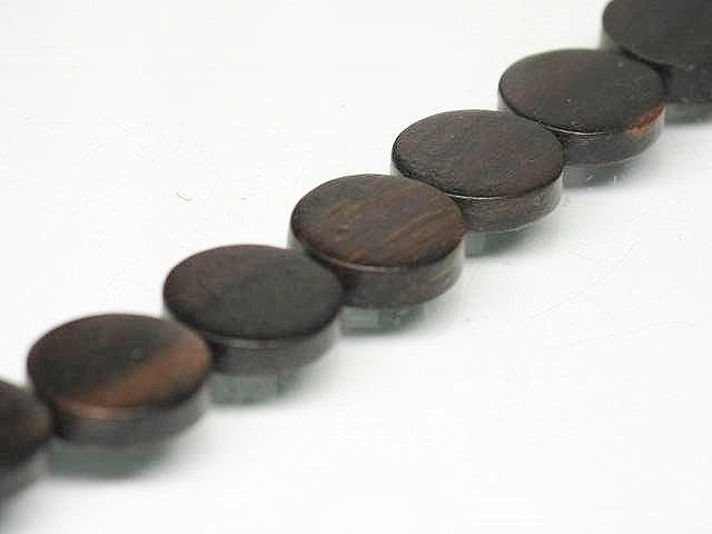 TOKO-BEADS PW311-39N Wooden bead (strand) 11.5mm PW311-39N ウッドビーズ（連） 11.5mm Asian bead & African bead  Handmade,Lampeork,bead,asia,india,ethnic,parts,accessory,beads とんぼ玉,ビーズ,トンボ玉,アジア,インド,エスニック,手作り,パーツ,アクセサリー