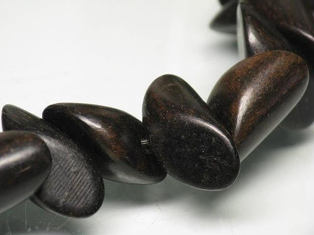 TOKO-BEADS PW311-50N Wooden bead (strand) 20mm PW311-50N ウッドビーズ（連） 20mm Asian bead & African bead  Handmade,Lampeork,bead,asia,india,ethnic,parts,accessory,beads とんぼ玉,ビーズ,トンボ玉,アジア,インド,エスニック,手作り,パーツ,アクセサリー
