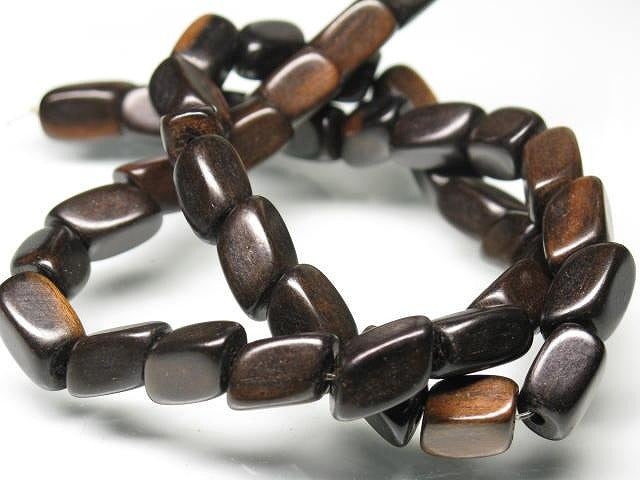 | TOKO-BEADS |PW311N-51 ウッドビーズ（連） 7mmとんぼ玉,ビーズ,トンボ玉,アジア,インド,エスニック,手作り,パーツ,アクセサリー