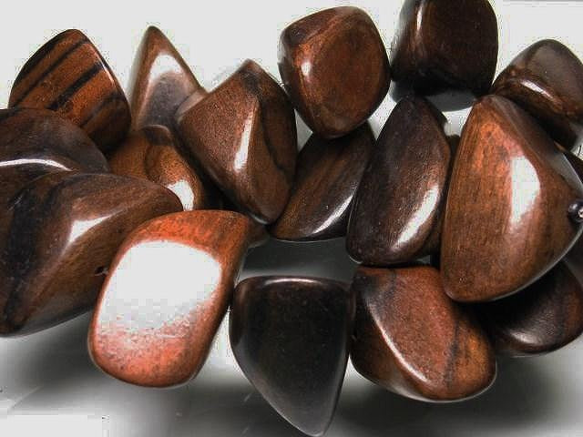 TOKO-BEADS PW311-66N Wooden bead (strand) 40mm PW311-66N ウッドビーズ（連） 40mm Asian bead & African bead  Handmade,Lampeork,bead,asia,india,ethnic,parts,accessory,beads とんぼ玉,ビーズ,トンボ玉,アジア,インド,エスニック,手作り,パーツ,アクセサリー