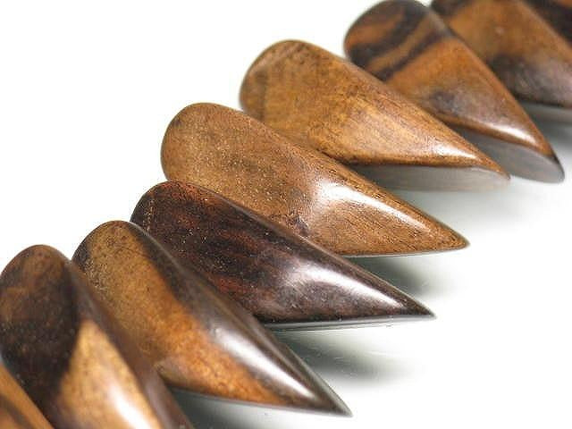 TOKO-BEADS PW311-67N Wooden bead (strand) 35.5mm PW311-67N ウッドビーズ（連） 35.5mm Asian bead & African bead  Handmade,Lampeork,bead,asia,india,ethnic,parts,accessory,beads とんぼ玉,ビーズ,トンボ玉,アジア,インド,エスニック,手作り,パーツ,アクセサリー