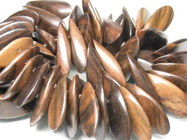TOKO-BEADS PW311-69N Wooden bead (strand) 31.5mm PW311-69N ウッドビーズ（連） 31.5mm Asian bead & African bead  Handmade,Lampeork,bead,asia,india,ethnic,parts,accessory,beads とんぼ玉,ビーズ,トンボ玉,アジア,インド,エスニック,手作り,パーツ,アクセサリー