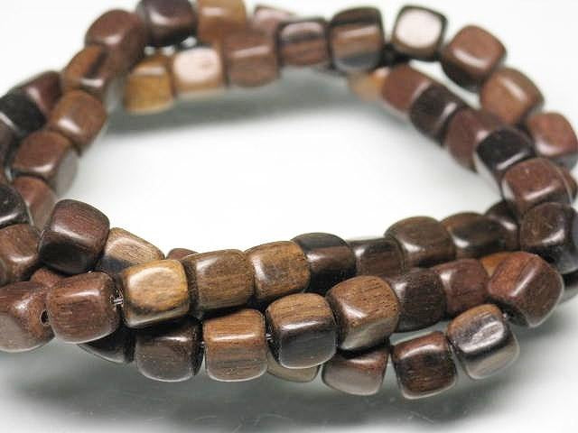 | TOKO-BEADS |PW311N-72 ウッドビーズ（連） 6.5mmとんぼ玉,ビーズ,トンボ玉,アジア,インド,エスニック,手作り,パーツ,アクセサリー