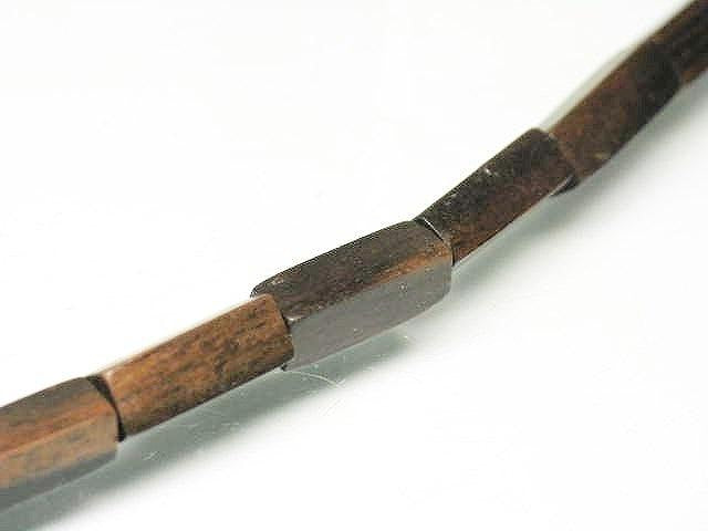 TOKO-BEADS PW311-75N Wooden bead (strand) 7mm PW311-75N ウッドビーズ（連） 7mm Asian bead & African bead  Handmade,Lampeork,bead,asia,india,ethnic,parts,accessory,beads とんぼ玉,ビーズ,トンボ玉,アジア,インド,エスニック,手作り,パーツ,アクセサリー