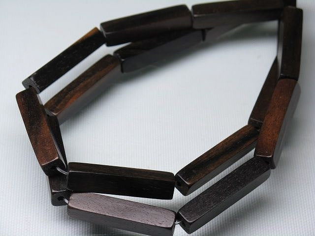 | TOKO-BEADS |PW311N-76 ウッドビーズ（連） 7mmとんぼ玉,ビーズ,トンボ玉,アジア,インド,エスニック,手作り,パーツ,アクセサリー