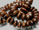 TOKO-BEADS PW311-78N Wooden bead (strand) 13~14mm PW311-78N ウッドビーズ（連） 13~14mm Asian bead & African bead  Handmade,Lampeork,bead,asia,india,ethnic,parts,accessory,beads とんぼ玉,ビーズ,トンボ玉,アジア,インド,エスニック,手作り,パーツ,アクセサリー