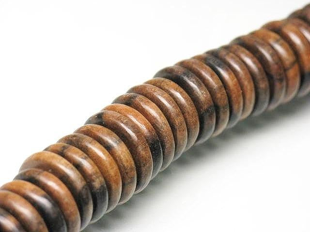 TOKO-BEADS PW311-80N Wooden bead (strand) 15~17mm PW311-80N ウッドビーズ（連） 15~17mm Asian bead & African bead  Handmade,Lampeork,bead,asia,india,ethnic,parts,accessory,beads とんぼ玉,ビーズ,トンボ玉,アジア,インド,エスニック,手作り,パーツ,アクセサリー