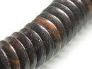 TOKO-BEADS PW311-84N Wooden bead (strand) 15mm PW311-84N ウッドビーズ（連） 15mm Asian bead & African bead  Handmade,Lampeork,bead,asia,india,ethnic,parts,accessory,beads とんぼ玉,ビーズ,トンボ玉,アジア,インド,エスニック,手作り,パーツ,アクセサリー