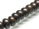 TOKO-BEADS PW311-86N Wooden bead (strand) 10mm PW311-86N ウッドビーズ（連） 10mm Asian bead & African bead  Handmade,Lampeork,bead,asia,india,ethnic,parts,accessory,beads とんぼ玉,ビーズ,トンボ玉,アジア,インド,エスニック,手作り,パーツ,アクセサリー