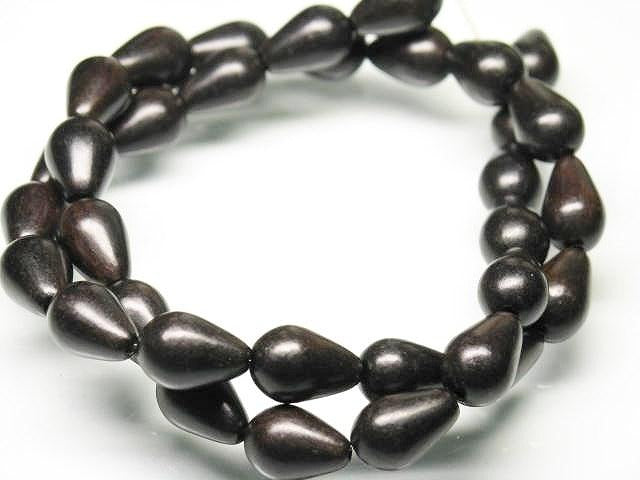TOKO-BEADS PW311-89N Wooden bead (strand) 8.5mm PW311-89N ウッドビーズ（連） 8.5mm Asian bead & African bead  Handmade,Lampeork,bead,asia,india,ethnic,parts,accessory,beads とんぼ玉,ビーズ,トンボ玉,アジア,インド,エスニック,手作り,パーツ,アクセサリー